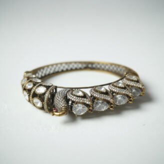 Victorian Peacock Bangle