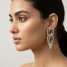 Vintage Golden Clip-on Earrings