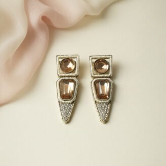 Vintage Golden Clip-on Earrings