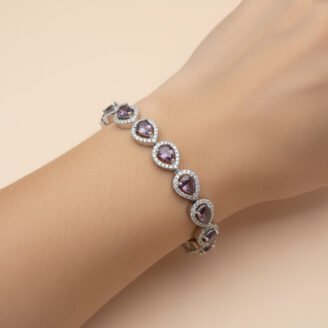 Violet Crown Bracelet