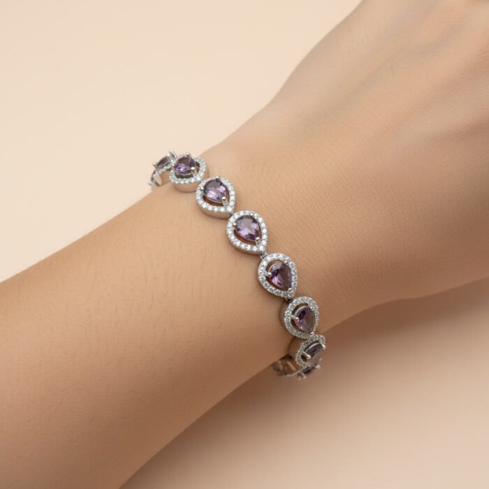 Violet Crown Bracelet